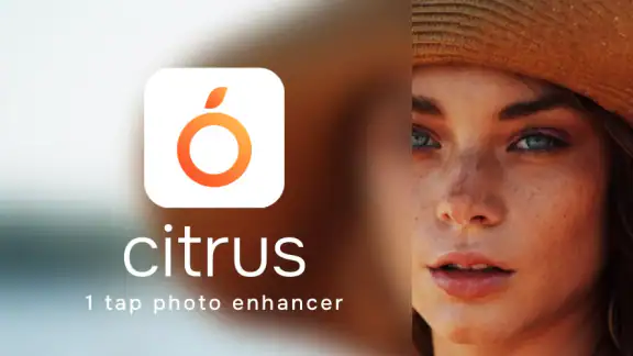 Citrus 1 Tap Photo Enhancer AI screenshot