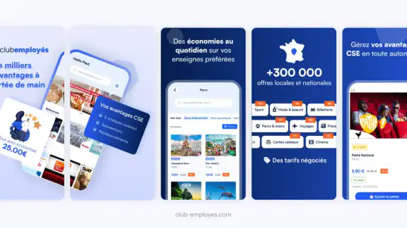 Club Employés screenshot
