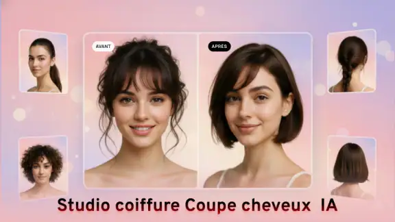 Coiffure IA: Coupe de Cheveux screenshot