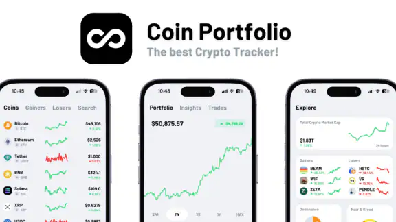 Coin Portfolio: Crypto Tracker screenshot
