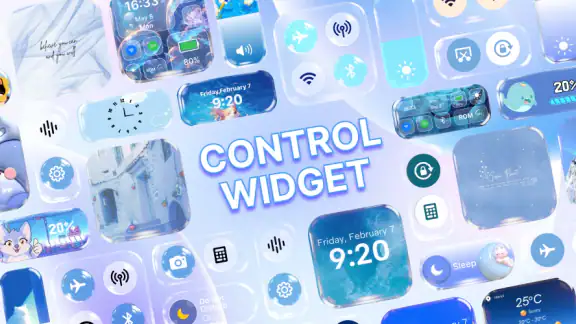 Control Widget: Theme & Panels screenshot