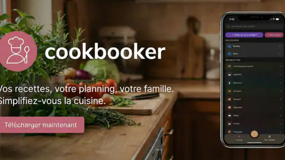CookBooker: Recettes & Menus screenshot