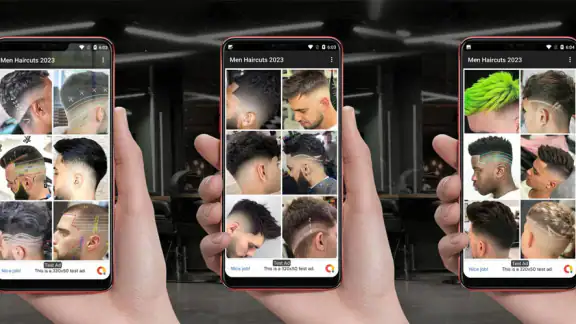 Coupe de cheveux pour hommes screenshot