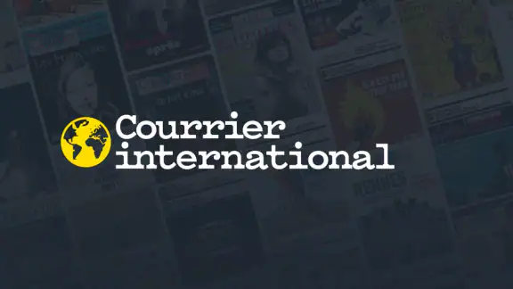 Courrier international screenshot