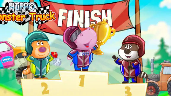 Course de Camions pour Enfants screenshot