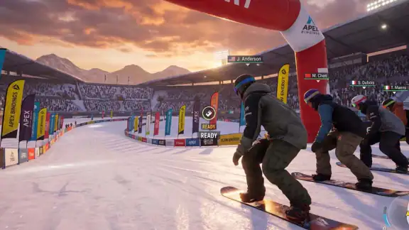 Course de skateboard descente screenshot