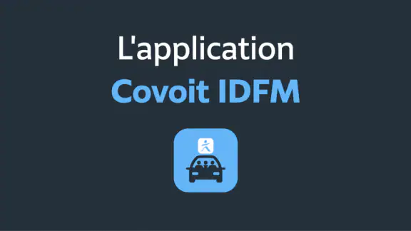 Covoit IDFM screenshot