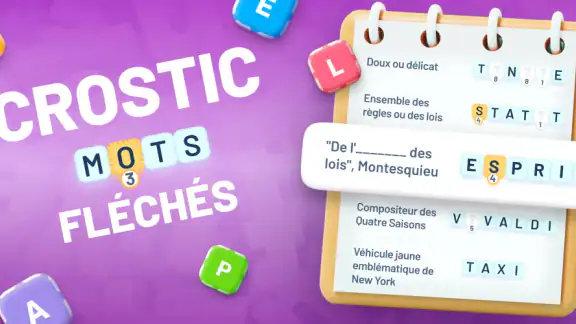 Crostic-Devinez les Mots Mélés screenshot