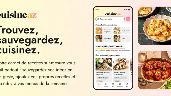 CuisineAZ : Recettes & Menus screenshot