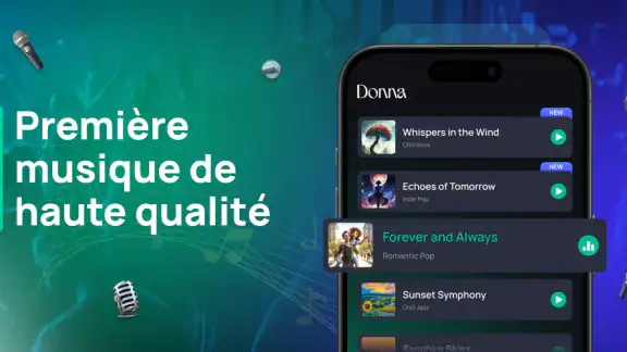 Donna IA Musique Générateur screenshot