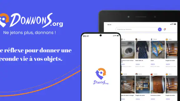 Donnons, dons d'objets screenshot