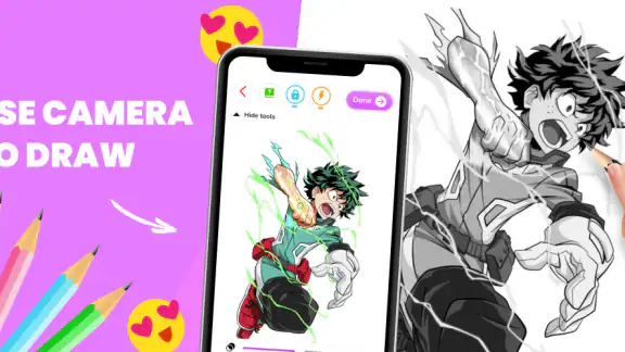 Draw Anime - AR Tracing App screenshot