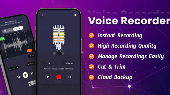 Enregistreur vocal screenshot