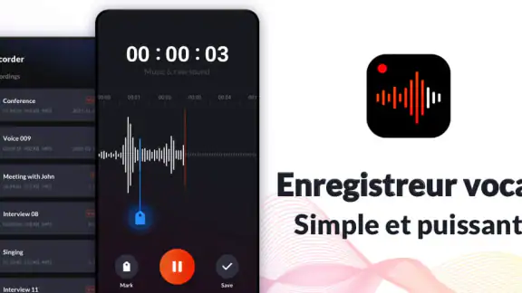 Enregistreur Vocal & Audio screenshot
