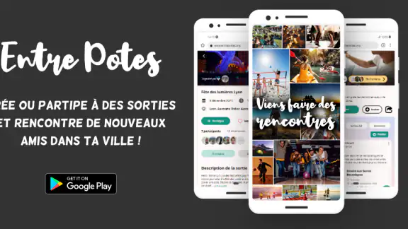 Entre Potes - Sorties et Amis screenshot