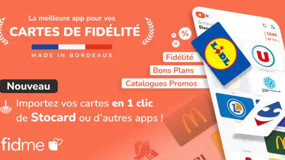 FIDME Carte de fidélité, Promo screenshot