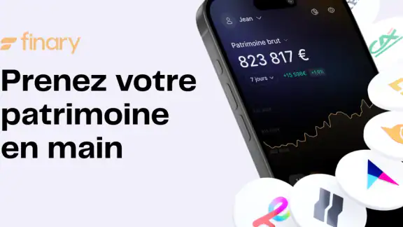 Finary : Patrimoine & Budget screenshot