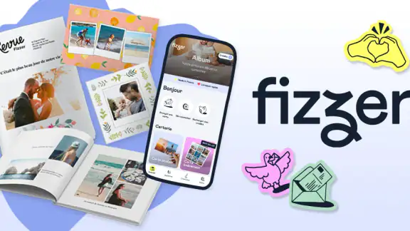Fizzer - Carte postale photo screenshot