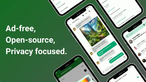 Fossify Messages screenshot