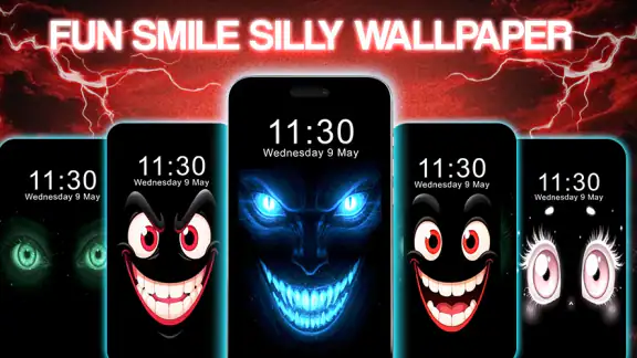 Fun Smile Silly Live Wallpaper screenshot