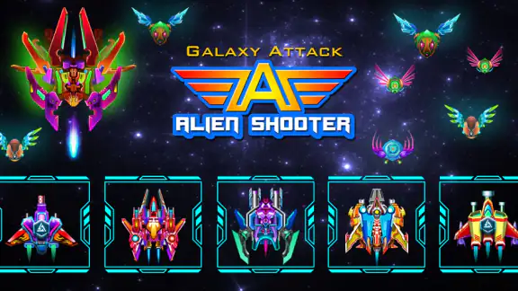 Galaxy Attack: Jeux d'avion screenshot