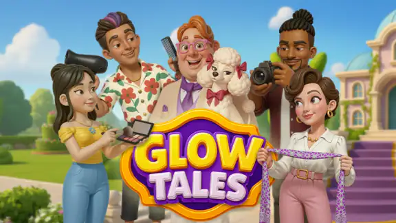 Glow Tales: Merge & Makeover screenshot