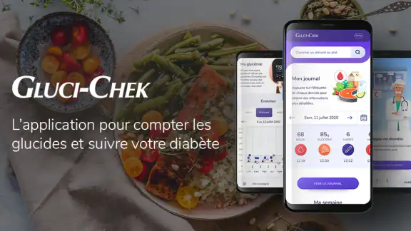 Gluci-Chek: diabète & glucides screenshot