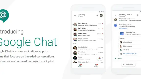 Google Chat screenshot