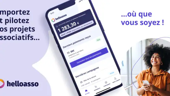 Helloasso screenshot