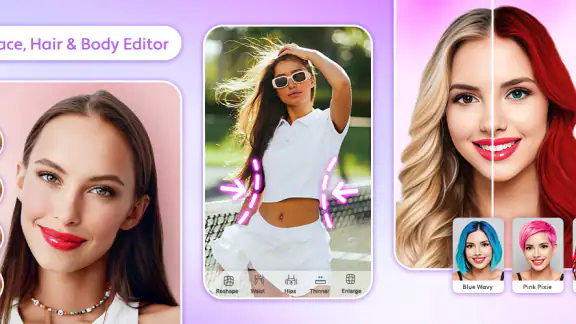 IA Coiffure Simulation, Beauté screenshot