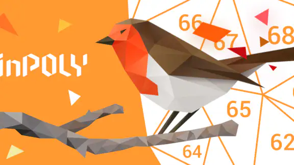 inPoly: Jeu de Puzzle Poly Art screenshot