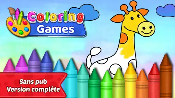 Jeu de Coloriage: Bébé Couleur screenshot