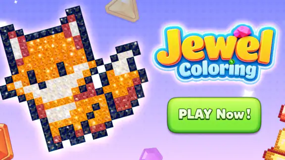 Jewel Coloring screenshot