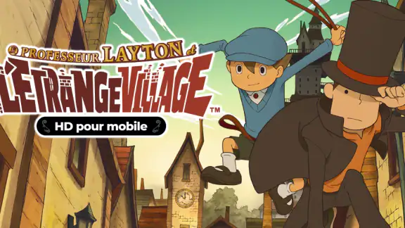 Layton : l'étrange village HD screenshot