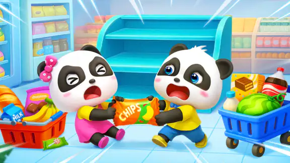 Le Supermarché de Bébé Panda screenshot