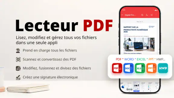 Lecteur PDF - PDF, DOCX, XLSX screenshot