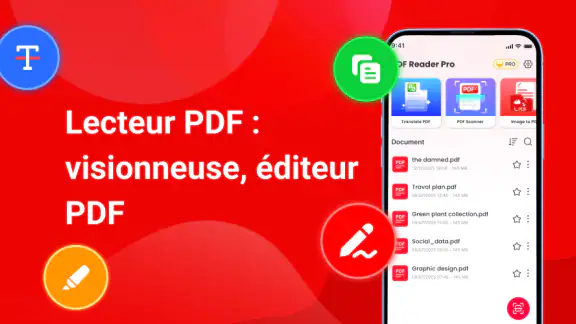 Lecteur PDF: Viewer & Éditeur screenshot