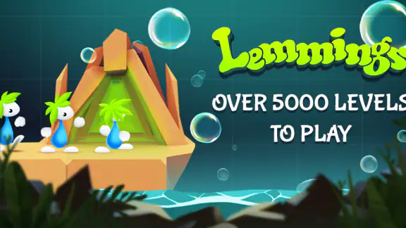Lemmings - Aventure puzzle screenshot