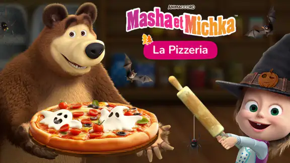 Masha et Michka: La Pizzeria ! screenshot
