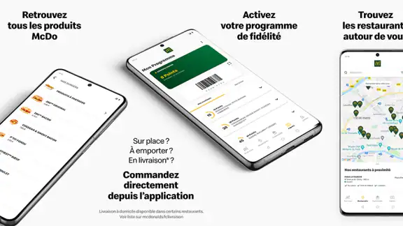 McDo+ : Faites-vous livrer ! screenshot