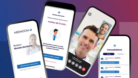 Medadom - Un médecin en visio screenshot