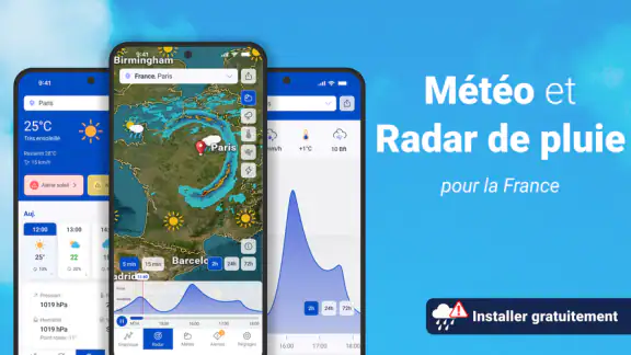 Météo en direct - Radar Pluie screenshot