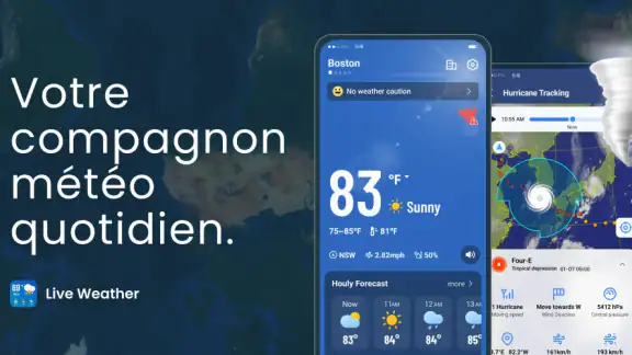 Météo en temps réel screenshot