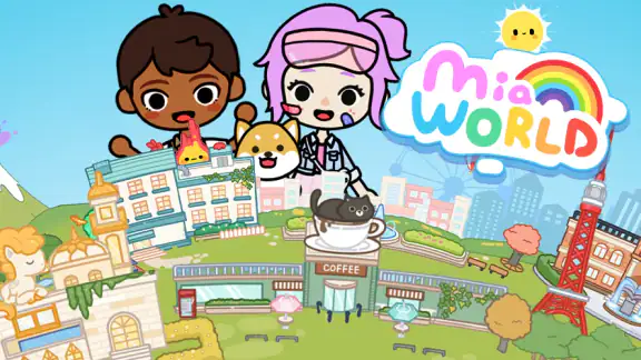 Mia World: Dress Up For Kids screenshot