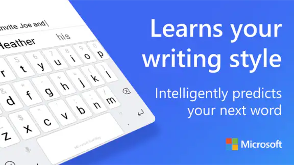 Microsoft SwiftKey AI Keyboard screenshot