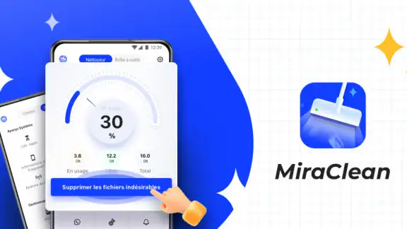 MiraClean - Gestion Fichiers screenshot