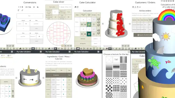 My Cake Calculator screenshot