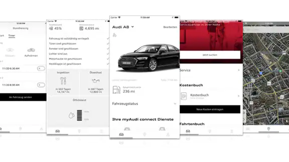 myAudi screenshot