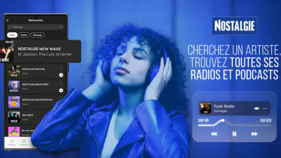 Nostalgie FM, Radio & Podcast screenshot