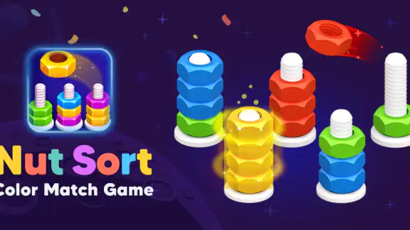 Nut Sort: Color Match Game screenshot